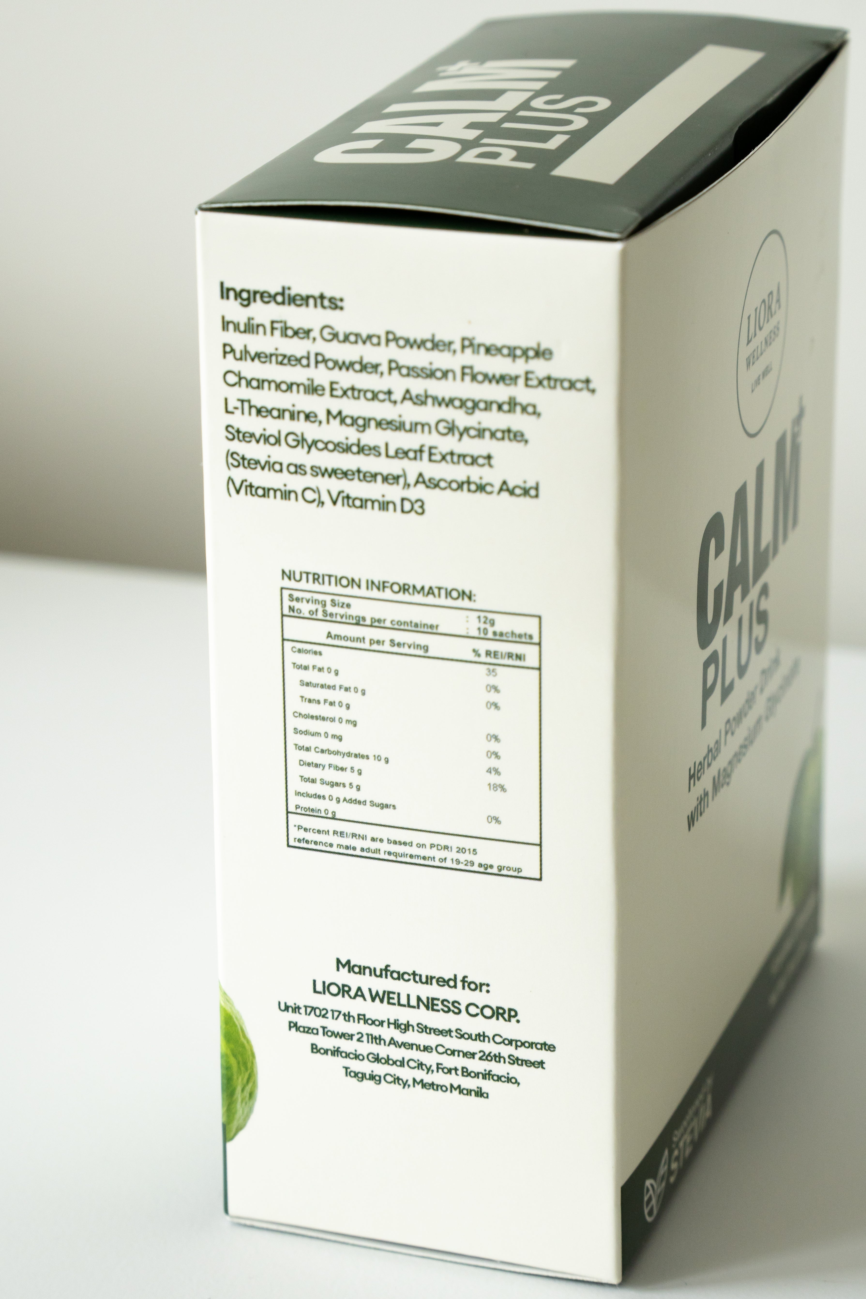 Calm Plus Powder Drink with Magnesium Glycinate/20 Night Calm Routine
