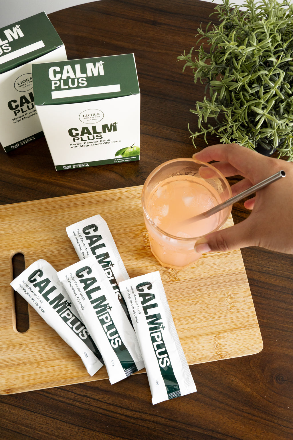 Calm Plus Powder Drink with Magnesium Glycinate/20 Night Calm Routine